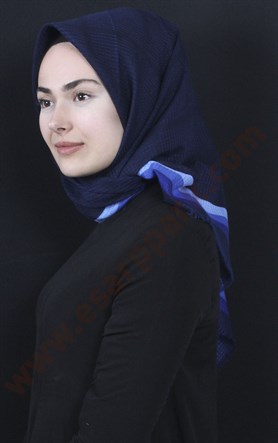 Fileli Coton Eşarp 1735-7