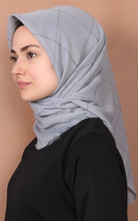 Fileli Coton Eşarp 1736-2