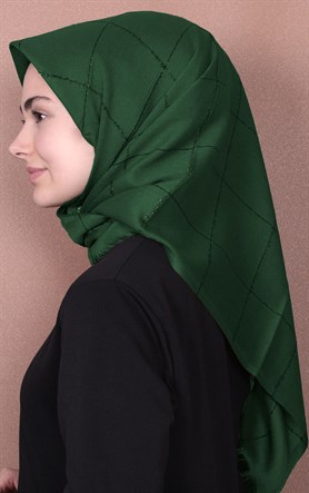 Fileli Coton Eşarp 1736-6