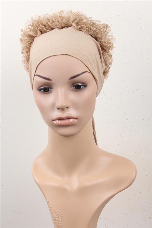 Fırfırlı İç Bone 2551-22 Sütlü Kahve