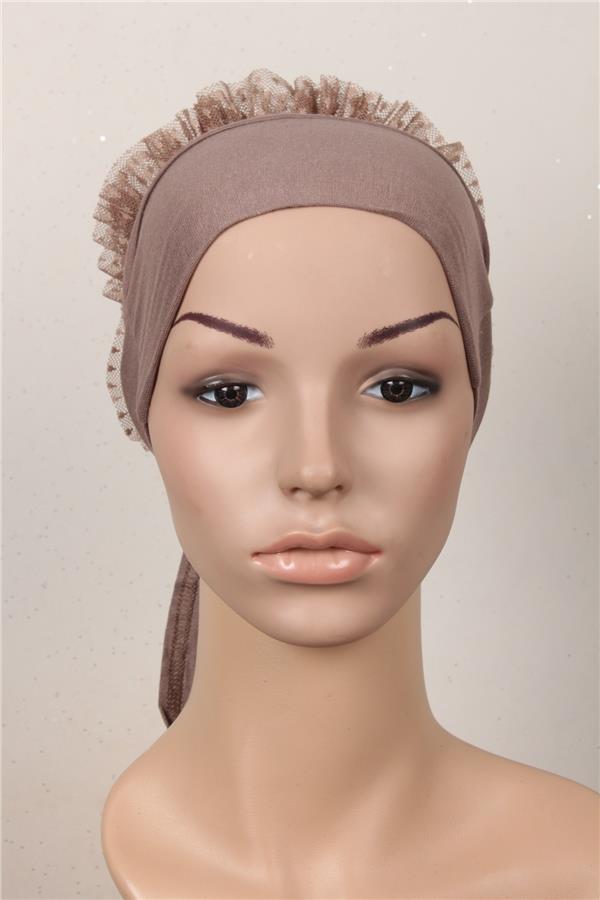 Fırfırlı Kaymaz Bone 2566-6