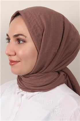Fresh Pamuk Şal 1488-11 Koyu Pudra