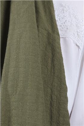 Fresh Pamuk Şal 1488-4 Haki