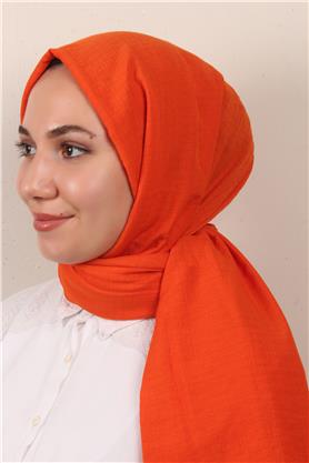 Fresh Pamuk Şal 1488-7 Turuncu