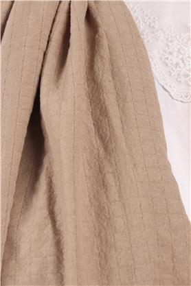 Fresh Pamuk Şal 1488-8 Koyu Taş