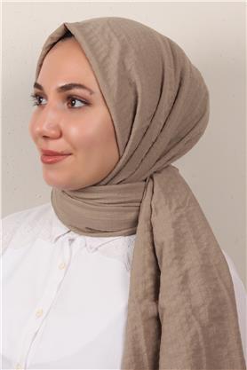 Fresh Pamuk Şal 1488-8 Koyu Taş