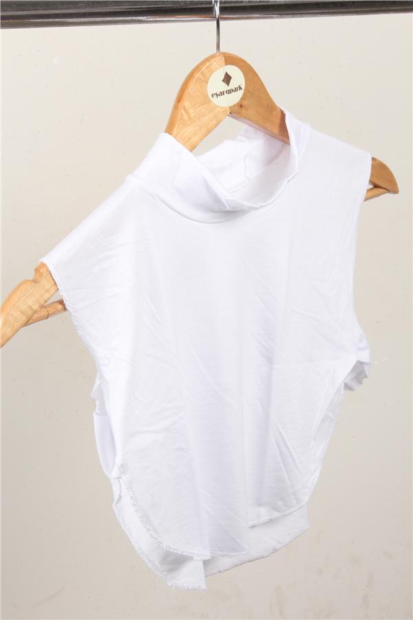 Geçmeli Boyunluk 2575-2 Beyaz