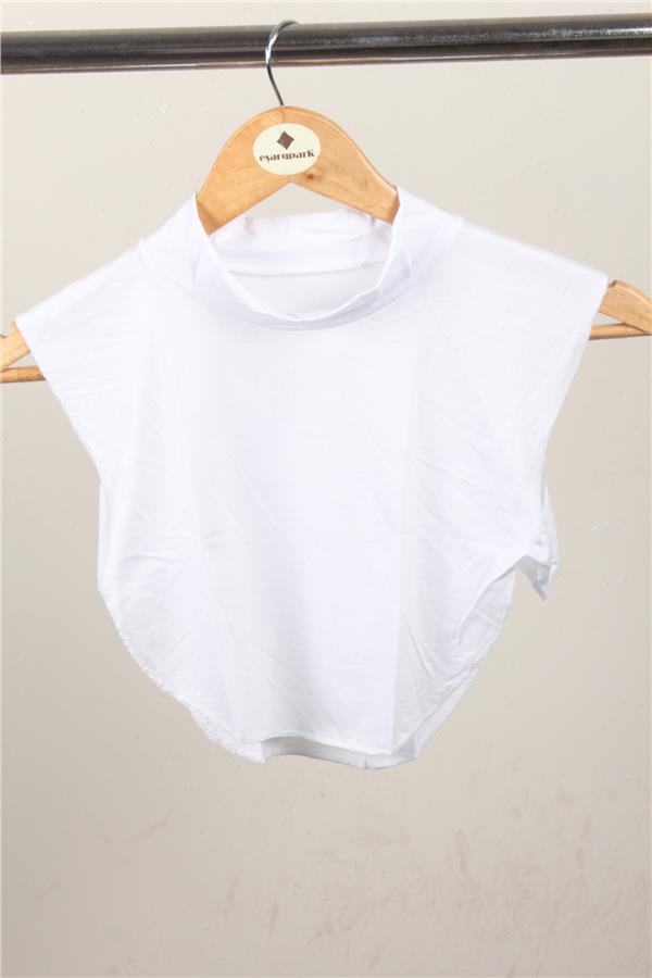 Geçmeli Boyunluk 2575-2 Beyaz