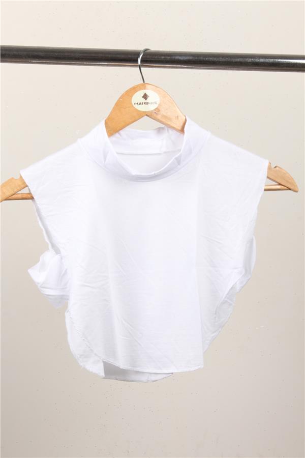 Geçmeli Boyunluk 2575-2 Beyaz