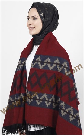 Geniş Omuz Şalı 511-0017