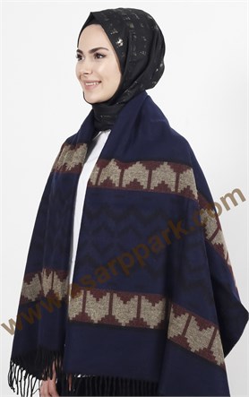 Geniş Omuz Şalı 511-0023