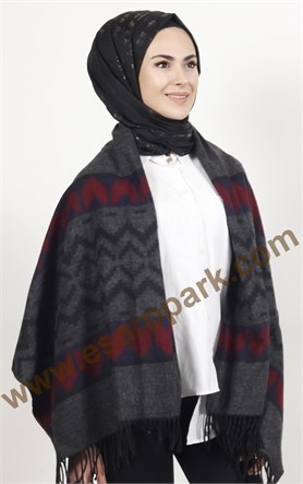 Geniş Omuz Şalı 511-0025