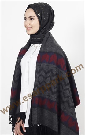 Geniş Omuz Şalı 511-0025