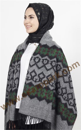 Geniş Omuz Şalı 511-0033