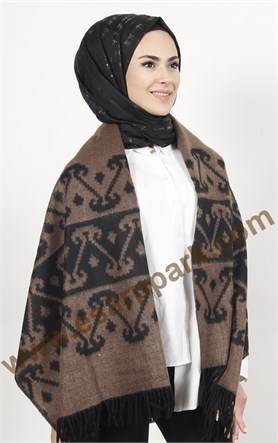 Geniş Omuz Şalı 511-0034
