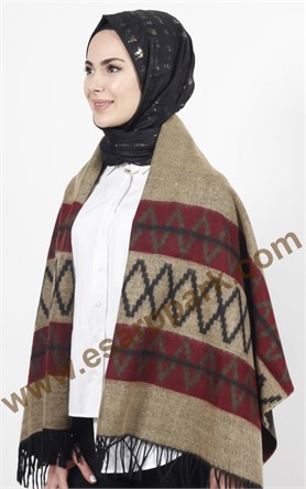Geniş Omuz Şalı 511-0037