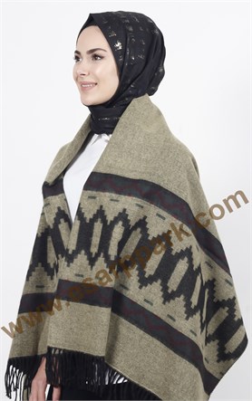 Geniş Omuz Şalı 511-0055