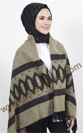 Geniş Omuz Şalı 511-0055