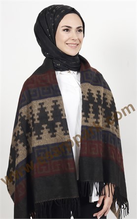 Geniş Omuz Şalı 511-0057