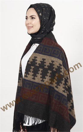Geniş Omuz Şalı 511-0057