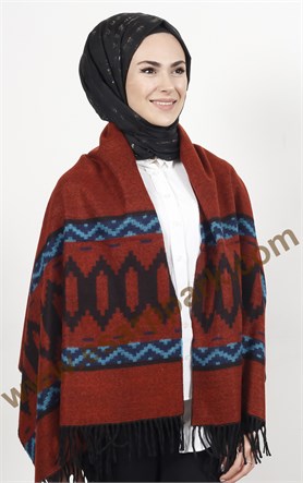 Geniş Omuz Şalı 511-0058