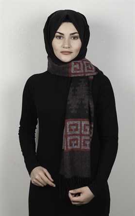 Geniş Omuz Şalı 5220-10