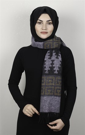 Geniş Omuz Şalı 5220-12