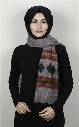Geniş Omuz Şalı 5220-13
