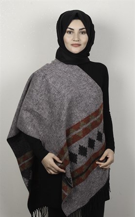 Geniş Omuz Şalı 5220-13