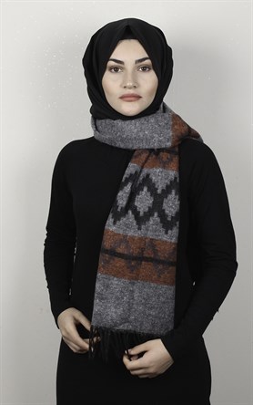 Geniş Omuz Şalı 5220-15
