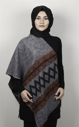 Geniş Omuz Şalı 5220-15