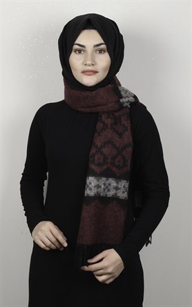 Geniş Omuz Şalı 5220-18