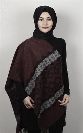 Geniş Omuz Şalı 5220-18