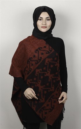 Geniş Omuz Şalı 5220-2