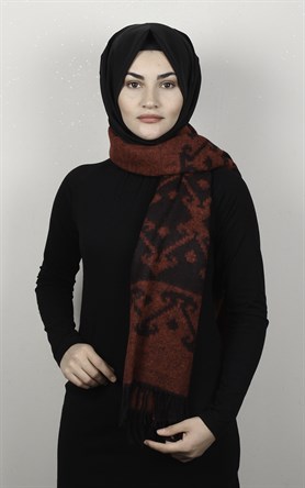 Geniş Omuz Şalı 5220-2