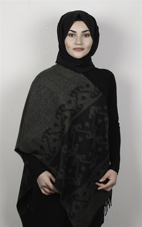 Geniş Omuz Şalı 5220-22
