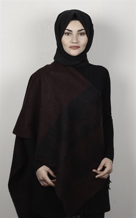 Geniş Omuz Şalı 5220-23