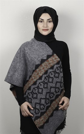 Geniş Omuz Şalı 5220-25