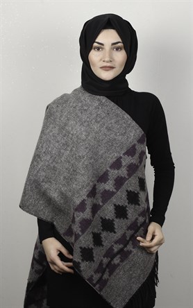 Geniş Omuz Şalı 5220-28