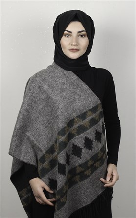 Geniş Omuz Şalı 5220-29