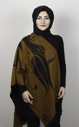 Geniş Omuz Şalı 5220-34
