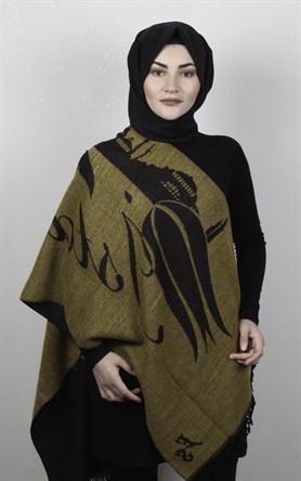 Geniş Omuz Şalı 5220-38