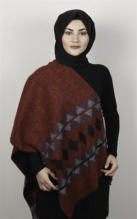 Geniş Omuz Şalı 5220-39