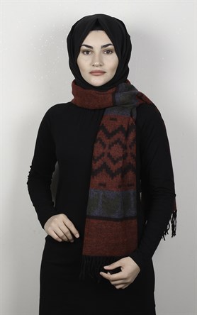 Geniş Omuz Şalı 5220-4