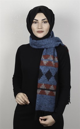 Geniş Omuz Şalı 5220-45