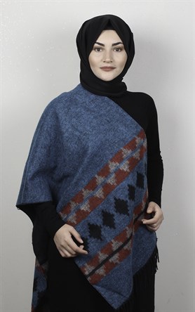 Geniş Omuz Şalı 5220-45