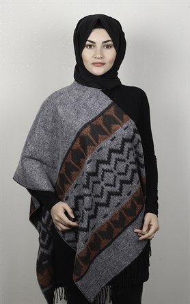 Geniş Omuz Şalı 5220-7