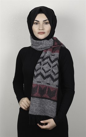 Geniş Omuz Şalı 5220-8