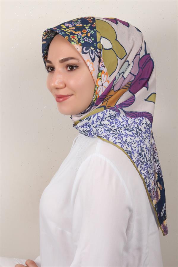 Gloria Eşarp 3083-10 Yağ Yeşili