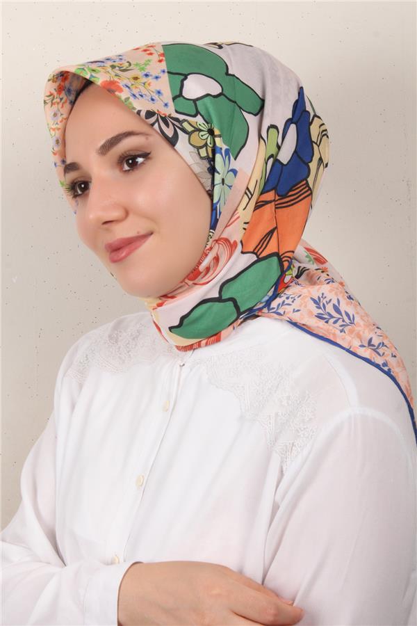 Gloria Eşarp 3083-4 Mavi